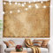 BaoNews Alte Weltkarte, Vintage-Wandteppich, Weltkarte, Antik-Vintage-Dekoration, groß, Wandbehang, Polyester-Tischdecken, Wandteppich, Schlafzimmer, Wohnzimmer, Wohnheim, 100 x 150 cm