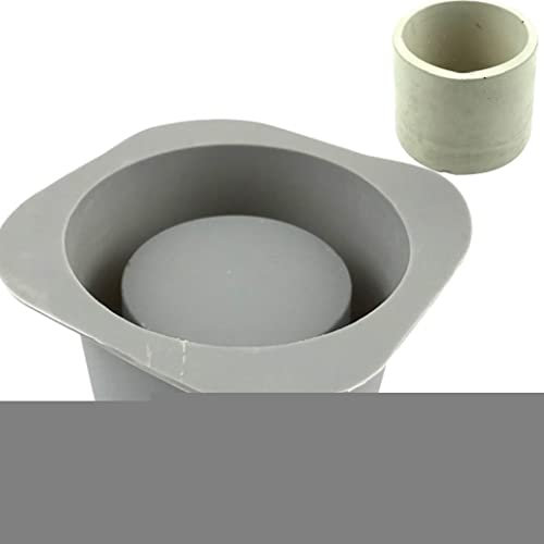 Stakee Moldura De Silicona Floz Pot De Bote Moldes De Yeso Cubo Moldes De Resina Moldes De Recipiente De Lápiz