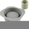 Stakee Moldura De Silicona Floz Pot De Bote Moldes De Yeso Cubo Moldes De Resina Moldes De Recipiente De Lápiz