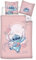 Aymax Parure de Lit réversible STCH - Rose - 140 cm x 200 cm