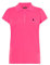 S&C - Polo Donna Manica Corta - Polo Donna Custom Fit Leggermente vestibilità - Bordatura a Maniche e Collo a Costine - Made in Cotone e in Spagna, Azalea, XXL