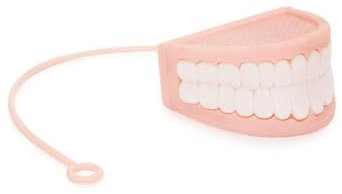 Balvi Infuseur thé TEAth Couleur Rose Simule Une prothèse Dentaire Silicone