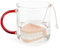 Balvi Infuseur thé TEAth Couleur Rose Simule Une prothèse Dentaire Silicone