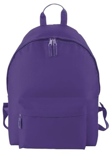 D&T School Backpack WaterProof Back to School, Plain Kids Backpack for Girls and Boys A Unique Rucksack Ideal for School Children Causal Travel School Bags Light purple