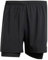 adidas Herren Own The Run Climacool 2in1 Short, Black, XL