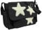 YILCER Damen Messenger Bag Crossbody Kuriertasche, Schwarz-groß-Nylon