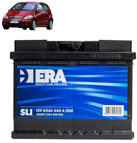 Generico Batteria 60Ah per Mercedes Classe A W169 A 150 160 170 180 benzina