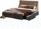 FLEXISPOT Double Bed Frame Upholstered Platform 4 Drawers Storage and Headboard, Sturdy Wood Slat Support, No Box Spring Needed, Easy Assembly, Double Bed Frame Gray 145 * 200CM