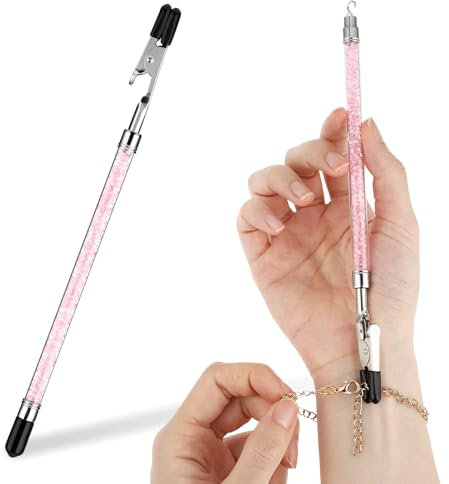 Armbandverschlüsse Armband Helfer Werkzeug Halsketten Armband Verschluss Schmuck Helfer Verschluss Hakenausrüstung Tragbare Schmuckverschluss Helfer Schnellverschluss Befestigungs Hakenausrüstung