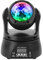 Mini Discoteca Cabeza Móvil, RGBW LED Efecto Caleidoscopio Doble Cara Moving Head 4 Modos de Control para Fiesta Escenario Bar Boda En Vivo