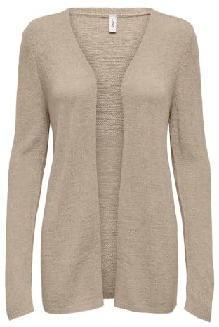 ONLY Damen Strickjacke | Knit Fit, Langarm, Casual, Bei max. 30 grad im schongang waschen