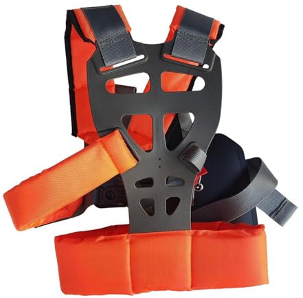 Hemousy Cintura Tagliasiepi | Imbracatura Zaino per Rasaerba - Supporto Ergonomico Confortevole Per Giardinaggio Manutenzione Taglio