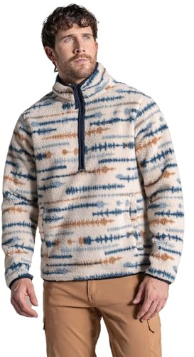 Craghoppers Mens Rawthey Half Zip M ECRU
