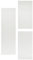 HomebyHome Bettumrandung Schlafzimmer 3 teilig Teppich Creme - Waschbarer Bettumrandung Teppich Läufer Set Extra Flauschig Bettvorleger Schlafzimmer Bettset:2 St. 80x150 cm | 1 St. 80x250 cm
