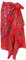 GURU SHOP Leichter Mandala Pareo, Sarong, Handbedrucktes Baumwolltuch, Wandbehang - Modell 9, Herren/Damen, Baumwolle