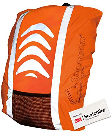 Salzmann 40036 Rucksack-Bezug, orange - Tangerine orange, XL (40-50L)
