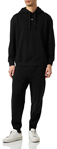 HUGO Men's Center Logo Cotton Track Suit Sweatsuit (pack of 1)