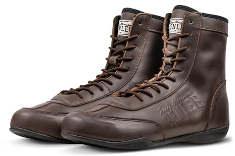BENLEE Scarpe da Boxe in Pelle REXTON, Marrone Vintage, 45 EU