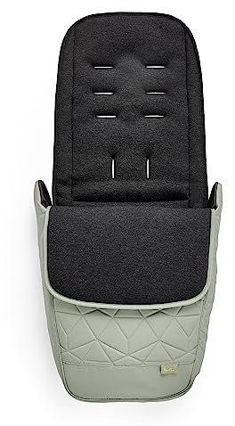 Silver Cross - Clic Fußsack - Kinderwagen-Zubehör - Kinderwagen-Fußsack - Fußwärmer - wasserabweisend - Salbei