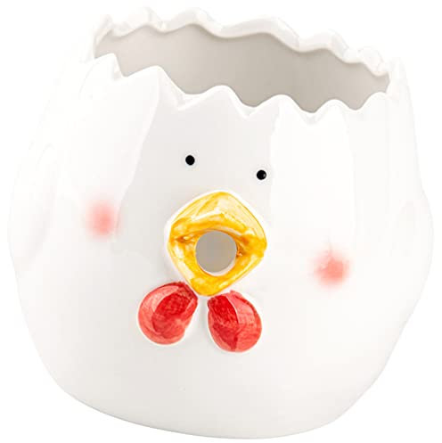 Eiertrenner Keramik Eierbecher Niedlich Küken Gekocht Gekocht Eierhalter Ostern Korb Stuffer Küche Gadget Backen Werkzeug für Restaurant Brunch Frühstück