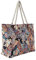DonDon Bolso de playa grande impermeable con cremallera - Paisley