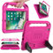 SINSO Kids Case for iPad 6th/5th Generation, iPad 9.7 Inch 2018/2017 & iPad Air 2, Built in Screen Protector, Shockproof Handle Stand Kids Case for 9.7-inch iPad 5th & 6th Gen & iPad Air 2, Rose
