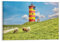 Schafe vor dem Leuchtturm，Puzzles für Erwachsene 1000 Teile, Klassische Puzzle für Erwachsene Teenager Freizeit Spaß Spiel Spielzeug Geeignet für Familie Freunde Dekorativ（38x26cm）-97