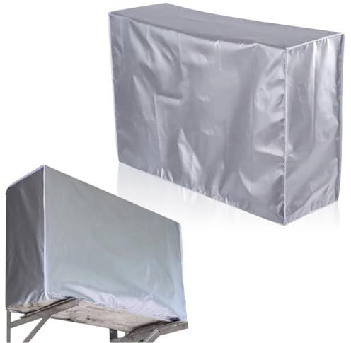GXGM Cubre Aire Acondicionado Exterior, ccubierta Aire Acondicionado Exterior, para Uso en Exteriores para Proteger del Viento y la Nieve (86 * 35 * 60 cm)