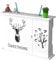 Router Schrank, Router Box, Wand Router Verstecken, WLAN Box Verstecken, Multifunktional WLAN Box für Router Kabel Cable Organizer, 39 x 9 x 27 cm