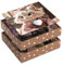 AdelDream Schmucktabletts Schmuckorganizer Schmuckkasten mit 2 Ebenen Schmuckbox Schmuckgeschenkbox Geschenk für Damen Tochter und Freundin zum Geburtstag und zu Feiertagen Eine Katze (Eine Katze)