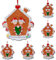 Personalisierte Weihnachtskugeln Personalisierte Haus WeihnachtsschmuckBenutzerdefinierten Namen Hausdekoration mit Familiennamen Personalisierte Geschenke Weihnachten