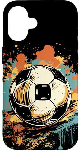 Fußball Graffiti Streetart Fußballfan Hülle für iPhone 16