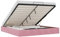 vidaXL Ottoman-Bett ohne Matratze Rosa 180x200 cm Samt, Bettrahmen, Bettgestell mit Stauraum, Polsterbett, Bettgestell, Bettrahmen mit Stauraum, Bett