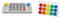 Clavier de musique de poche Clavier portable Débutant débutant Clavier MIDI Accessoires de musique tendance Profitez d'une expérience musicale à tout moment, n'importe où(Music keyboard+rainbow key co
