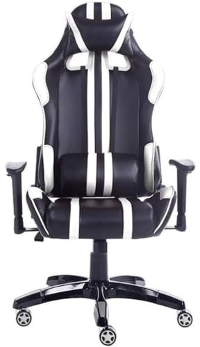 Silla de videojuegos con marco arqueado, silla ergonómica para ordenador para cibercafés, reclinable