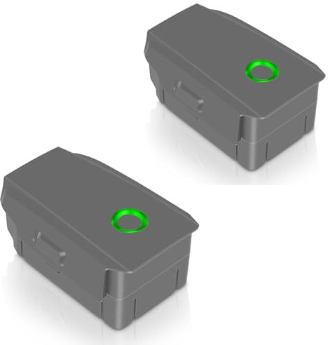 COOLSHOW Intelligenter Flug Mavic 2 Pro Akku 3850mAh 15.4V 2 Stück 31 Minuten Maximale Flugzeit Kompatibel mit DJI Mavic 2,Mavic 2 Pro,Mavic 2 Zoom,Mavic 2 Enterprise