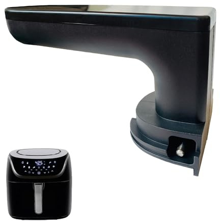 Rhsaae Air Fryer Replacement Handle for 6QT/8QT/4QT PowerXL Vortex Pro Air Fryer Plus, Upgraded Air Fryer Handle for PowerXL 8QT/6QT/4QT, Ergonomic Design, High Temperature Resistant, Dishwasher Safe