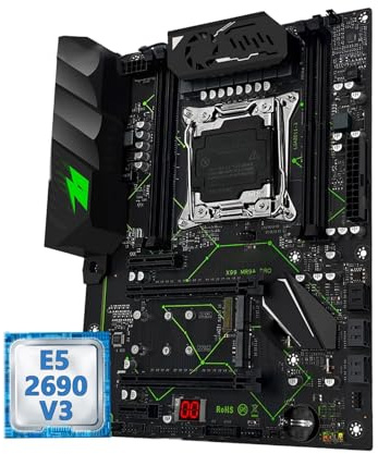 Compatibilità Fit For MACHINIST MR9A PRO X99 Kit set scheda madre LGA2011-3 Xeon E5 2690 V3 CPU DDR4 16 GB (2 * 8 GB) 2666 MHz RAM TPM 2.0 Combo opzionale(Motherboards)