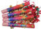 5x Konfettikanone Bunt 40 cm Party Popper Konfetti Shooter Kanonen Poppers Confetti Kanone