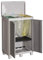 TOOMAX Mobile per raccolta differenziata WOODY'S, 3 scompartimenti, grigio
