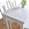 CIEEIN CIEHT Haushalt PVC Tischdecke Tischmatte Schreibtisch Tischfolie Schutzfolie Tischschutz Matte Wasserdicht Stein 90 * 180CM