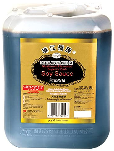 SAUCE SOJA SUPÉRIEURE ÉPAISSE AUX CHAMPIGNONS 8L/Bidon - Lot de 1, 2 et 3 Bidons - Livraison Gratuite France - Expédition depuis France par la sté Bo Time (2)