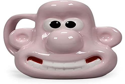 Aardman – geformte Tassen – Wallace & Gromit Wallace Becher in Box