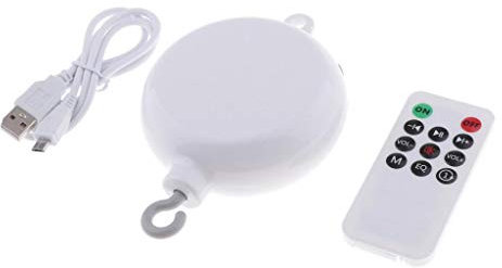 predolo 1 USB Elektrische Auto Baby Musikalische Mobile Spieluhr Spielzeug Spielen 35 Lieder