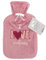 Home Flair Hot Water Bottle With Cover UK | Warmies Thermal Fleece Cover | 2L Large Bottle | Hand and Foot Warmers