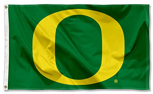 Oregon Flagge, 7,6 x 12,7 cm, Grün