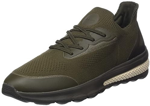 Geox U Spherica Actif A, Zapatillas, Hombre, Dk Military, 45 EU