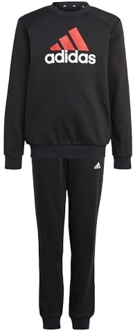 adidas Unisex kids Essentials Big Logo Fleece Set Kids Tracksuit