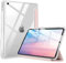 Miieadoo Funda para iPad 9/8/7 Gen (2021/2020/2019), a Prueba de Golpes, con Soporte para lápices Integrado, Apagado y Encendido automático, Estudiantes en casa o Escuela, Color Rosa
