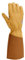 Carhartt Verlängerter Damenhandschuh, Gerste/Braun, Small